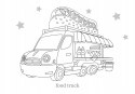 Maluszkowe malowanie Pojazdy Kolorowanka Malowanka Skrzat