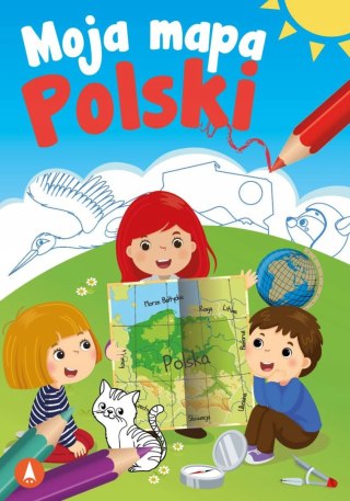 Mały Uczeń Moja mapa Polski Skrzat