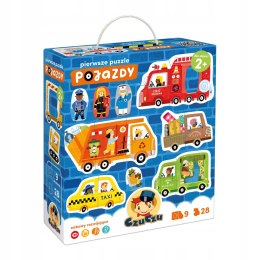 Pierwsze puzzle Dwulatka Pojazdy CzuCzu Puzzle 28 elementów dla dzieci 2+