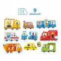 Pierwsze puzzle Dwulatka Pojazdy CzuCzu Puzzle 28 elementów dla dzieci 2+