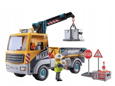 Playmobil City 71750 Ciężarówka budowlana z dźwigiem