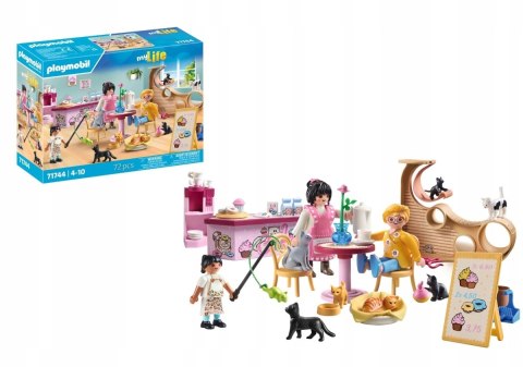 Playmobil myLife 71744 Kocia kawiarnia