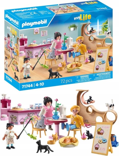 Playmobil myLife 71744 Kocia kawiarnia