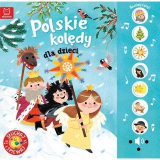 Polskie kolędy dla dzieci Słuchaj i śpiewaj 7 Polskich Kolęd Aksjomat Błękitna