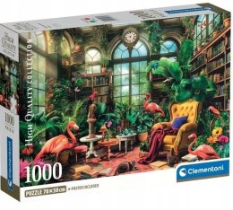 Puzzle 1000 elementów 39936 The Greenhouse Library Clementoni