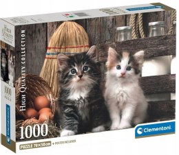 Puzzle 1000 elementów 39943 Słodkie Kotki Clementoni