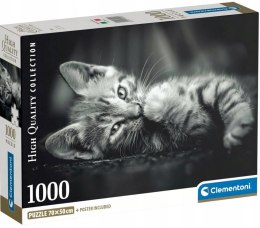Puzzle 1000 elementów 39950 Kitty Koteczek Clementoni