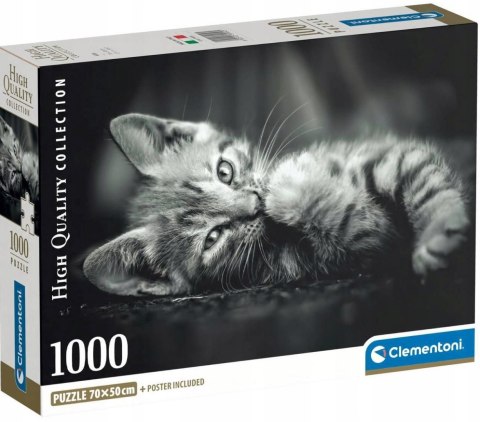 Puzzle 1000 elementów 39950 Kitty Koteczek Clementoni