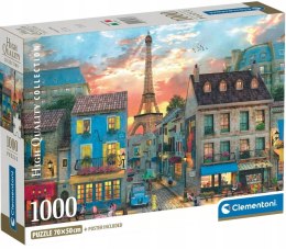 Puzzle 1000 elementów 39983 Ulice Paryża Paryż Francja Clementoni