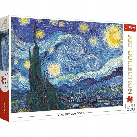 Puzzle 1000 elementów Art Collection Gwiaździsta noc 10560 Trefl
