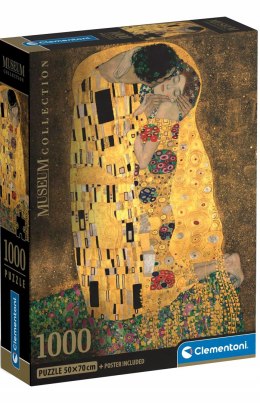 Puzzle 1000 elementów Museum Klimt Il Bacio 39790 Clementoni Compact