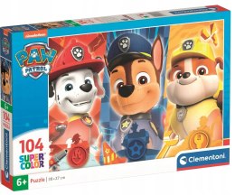 Puzzle 104 elementy Psi Patrol 25769 Clementoni 6+