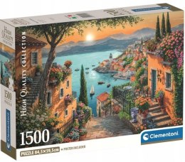 Puzzle 1500 elementów Steps to the Harbor Compact 31729 Clementoni