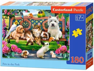 Puzzle 180 elementów Zwierzęta w parku Castorland 7+