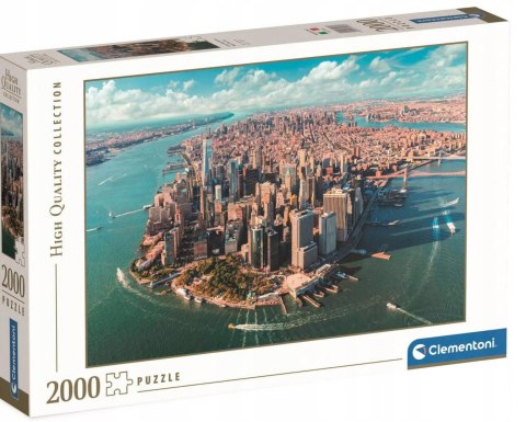 Puzzle 2000 elementów Lower Manhattan New York City 32080 Clementoni