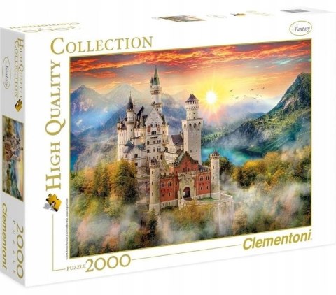 Puzzle 2000 elementów Zamek Neuschwanstein 32559 Clementoni