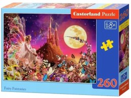 Puzzle 260 elementów Kraina Wróżek Castorland 8+ Wróżki