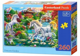 Puzzle 260 elementów Ogród Jednorożców Castorland 8+ Jednorożce