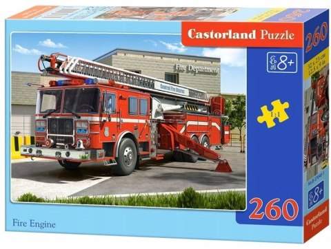 Puzzle 260 elementów Wóz Strażacki Castorland 8+