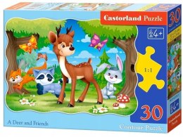 Puzzle 30 elementów Jelonek i przyjaciele Castorland 4+