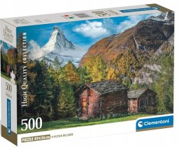 Puzzle 500 elementów 35597 Charming Matterhorn Compact Clementoni