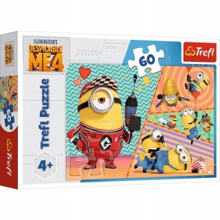 Puzzle 60 elementów Minionki 17395 Trefl