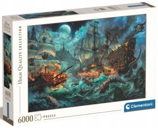 Puzzle 6000 elementów Bitwa Piracka Piraci 36530 Clementoni