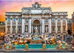 Puzzle Fontanna Di Trevi 500 elementów 37292 Trefl