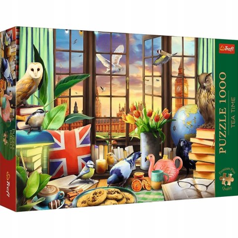 Puzzle Premium Plus 1000 elementów Wszystko co brytyjskie 10847 Trefl