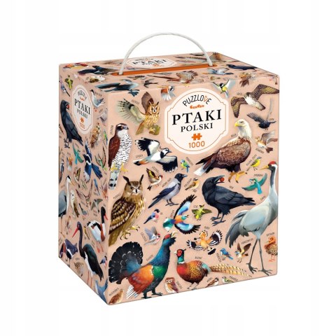 Puzzle Puzzlove CzuCzu Ptaki Polski 1000 elementów