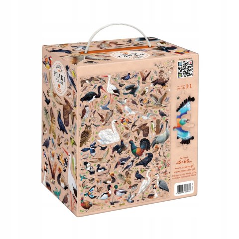 Puzzle Puzzlove CzuCzu Ptaki Polski 1000 elementów