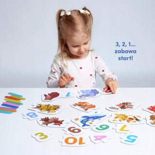 Puzzle do pary Cyferki CzuCzu Cyfry Układanka dla malucha