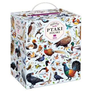 Puzzlove CzuCzu Ptaki Polski 200 elementów Puzzle rodzinne