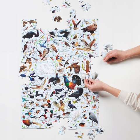 Puzzlove CzuCzu Ptaki Polski 200 elementów Puzzle rodzinne