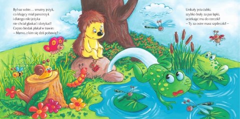 Smutny jeżyk Bajki Wierszyki Bajka Drabik Skrzat