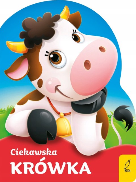 Wykrojnik Ciekawska krówka Wierszyki dla Maluszka Książeczka