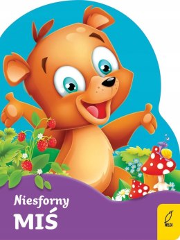 Wykrojnik Niesforny Miś Wierszyki dla Maluszka Książeczka