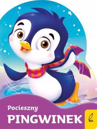 Wykrojnik Pocieszny pingwinek Wierszyki dla Maluszka Książeczka
