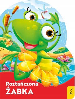 Wykrojnik Roztańczona Żabka Wierszyki dla Maluszka Książeczka