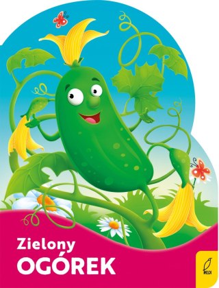 Wykrojnik Zielony Ogórek Wierszyki dla Maluszka Książeczka