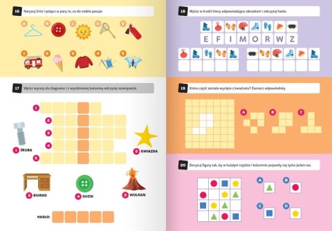 100 łamigłówek zadania dla dzieci od 7 lat Aksjomat