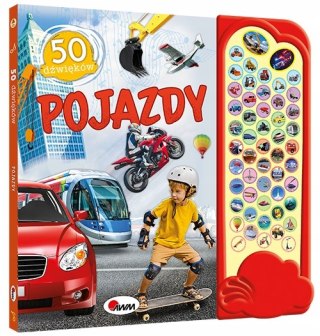 50 dźwięków Pojazdy Książka dźwiękowa Auta Samochody