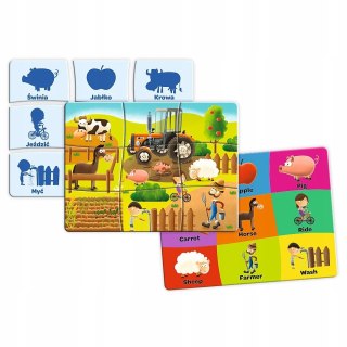 Angielski Mały odkrywca Trefl Gra Edukacyjna dla dzieci 4+