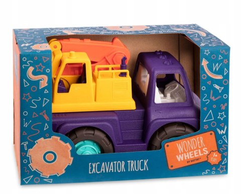 Ciężarówka z Koparką Wonder Wheels b.Toys Koparka BT1005Z