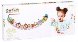 Cubika Klocki do Nawlekania Księżniczki Drewniane 14309