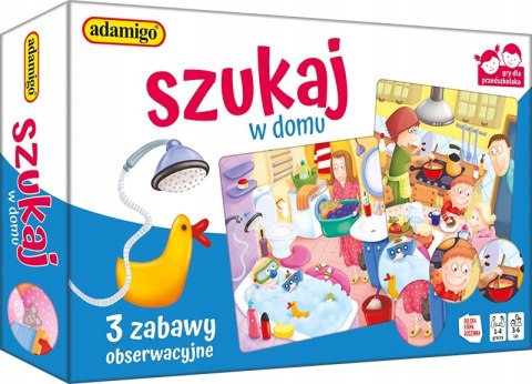Gra Edukacyjna 3 Zabawy Obserwacyjne Szukaj w Domu Adamigo