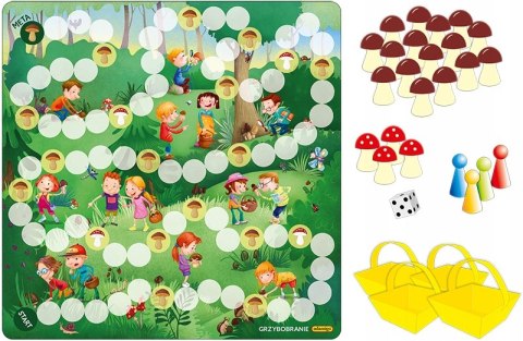 Gra Planszowa Grzybobranie Adamigo