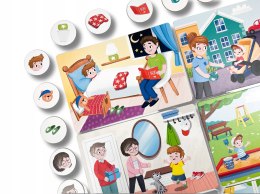 Gra planszowa Moja pierwsza gra Już mówię Kapitan Nauka