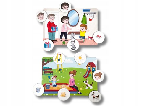 Gra planszowa Moja pierwsza gra Już mówię Kapitan Nauka