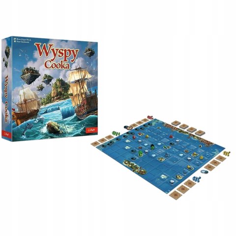 Gra planszowa Przygodowa Trefl Wyspy Cooka